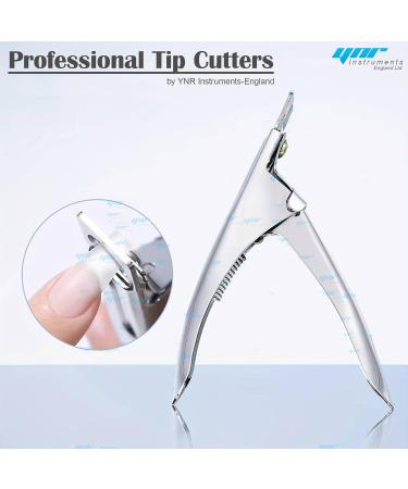 YNR 3 Way Acrylic Nail Clipper UV Gel False Fake Nail Tip Cutters Professional Salon Manciure & Pedicure Nail Art Tool (Silver) - Buy Online on GoSupps.com