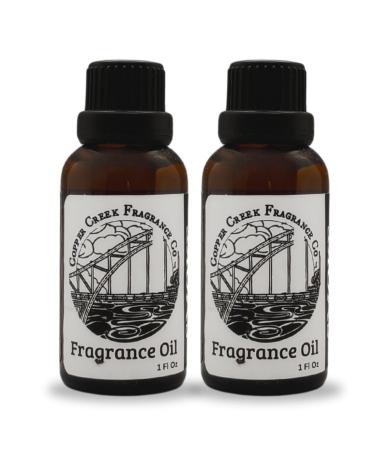 Copper Creek Oak Barrel (Type* Compatible with) Scented Crafting Fragrance Oil for Bath and Body Products Perfumes and Candles 1 Oz (2 Pack)