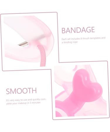 NOLITOY Eyebrow Tools 6 Sets Eyebrow Aid Pro Tools Handheld Eyebrow Stencils Replaceable Eyebrow Stencil Major Travel 12X11X8CMx2pcs Pinkx2pcs - Buy Online on GoSupps.com