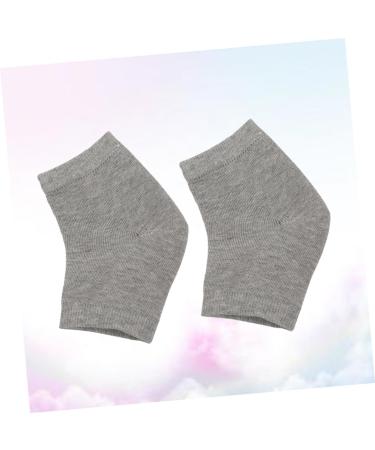 Ipetboom Gel Heel Socks Cracked Heels Gel Socks Silicone Gel Crystal Perfume Bottle Feet Cracked Socks Scissor Sleeve Nylon Socks Silicone Heel Socks Moisturizing Open Toe Socks - Buy Online on GoSupps.com