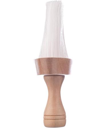 Kobe Professional Hairdressing Wooden Neck Brush - Gentle Feathery Bristles for Precision Cleaning - Lightweight and Compact Design for Professional and Home Use - Buy Online on GoSupps.com