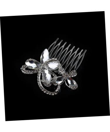 FOMIYES Bridal Hair Comb Rhinestone Bobby Pins Hair Barrettes Hair Pin Hair Clip Headwear Women Hairpin Rhinestones Comb Bride Wedding Hair Comb - Buy Online on GoSupps.com