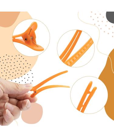 PROUSKY 12-Piece Hair Sectioning Clips and Pin Tail Comb Set - Perfect for Home Hairdressing and Salon Styling - Multicolor Plastic Clips for Women and Girls - Buy Online on GoSupps.com