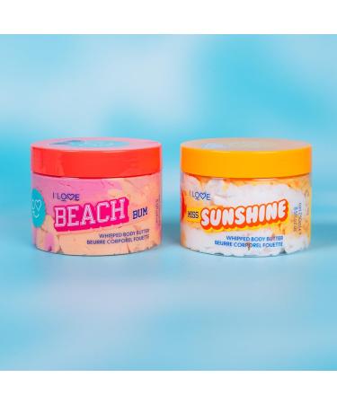 I Love Cosmetics Beach Bum Whipped Body Butter - Body Moisturizer for Women - Shea and Cocoa Butter Avocado Oil - Tropical Scent - 8.5 oz - Buy Online on GoSupps.com