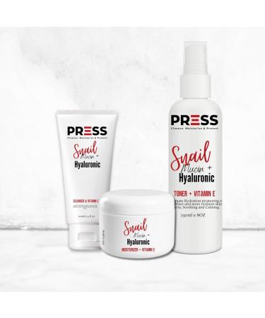 PRSS Snail Mucin + Hyaluronic Hydrating Toner 6 oz | Nourishing Skincare for All Skin Types - International Shipping Available - Buy Online on GoSupps.com