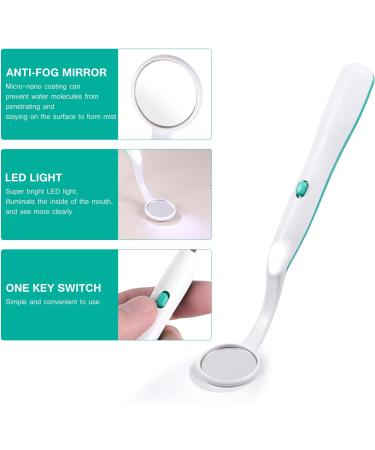 Exceart Bricks with Light - Anti-Fog Dental Mirrors & Oral Care Tools for Home Use | International Shipping - Buy Online on GoSupps.com