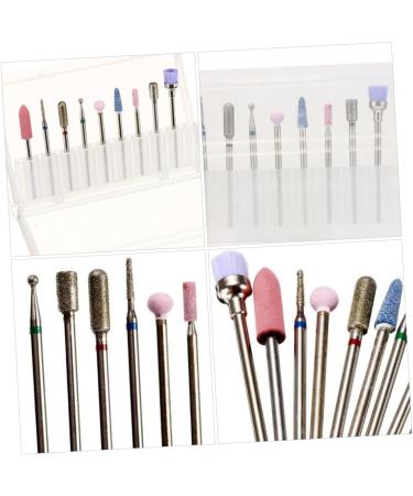 Ipetboom Water Dipper Nail Set Cuticle Drill Bits Nail Kits Nail Grinding Tool Nails Gel Manicure Kit Nail Grinding Headset Tool Nail Dip Kit Nail File Metal Nail Drill - Buy Online on GoSupps.com