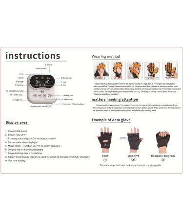 HemiplegiaStrokeArthritisHandFingerRehabilitationTrainerRobotRehabGlovesRestoreyExerciseEquipment Needed - Buy Online on GoSupps.com