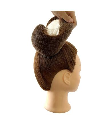 20 Pcs Blonde Invisible Bun Hair Nets for Women - Elastic Edge Mesh - Buy Online on GoSupps.com