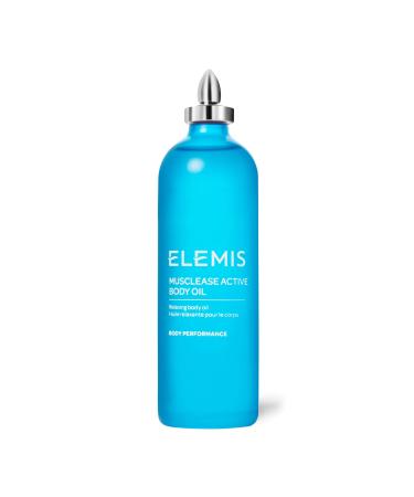 ELEMIS Musclease Active Body Oil, Fast-Absorbing Deeply Penetrates to Help Relieve, Relax, Soothe Tired and Tense Muscles, Color, Rosemary, 100 ml, 3.3 Fl Oz
