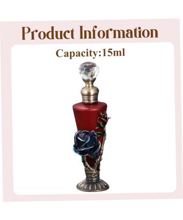 Nyutcwe Arabic Perfume Oil Luxury Rhinestones Dubai Perfume with Crystal Bottle Cap & Non-Slip Bottom Long Lasting Essential Oil Fragrance for Women - Buy Online on GoSupps.com