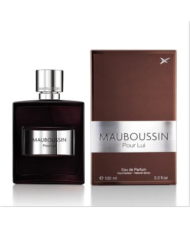 Mauboussin - Pour Lui 100ml (3.3 Fl Oz) - Eau de Parfum for Men - Fern & Modern Scents Fern & Modern 3.3 Fl Oz (Pack of 1)