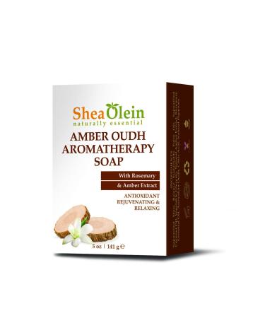 AMBER OUDH AROMATHERAPY SOAP WITH ROSEMARY & AMBER EXTRACT Amber Oudh Aromatherapy Soap with Rosemary & Amber Extract
