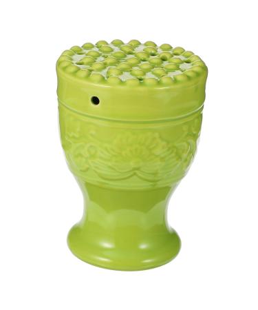 Frcolor 1 set of ceramic moxibus box Home tools pearls for hair backstock ergonomic health moxa cup Moxibustion- massage Moxibustion pot container ceramic AI box
