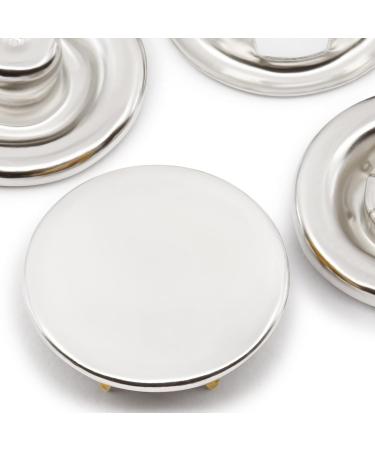 Dritz 981-65 Heavy Duty Snap Fasteners Nickel Size 24 (5/8-Inch) 6-Count - Snap Fasteners Nickel - Buy Online on GoSupps.com
