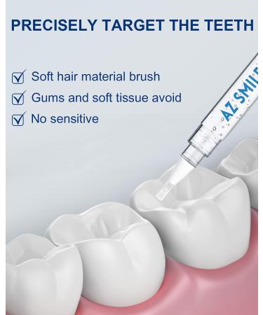 AZ Smile Teeth Whitening Pen - Set of 3 Pens for Brighter Smiles - Buy Online on GoSupps.com