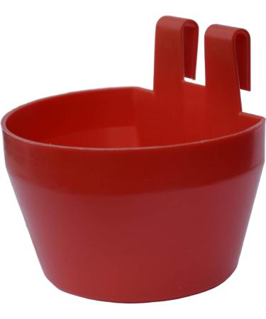 Supa Poultry Cage Cups / Galley Cups / Aviary Cups Pack of 12 Suitable For Both Food Grit Or Water Includes Integral Hook So The Cups Can Be Hung From The Cage Mesh Made In The UK Single - Buy Online on GoSupps.com