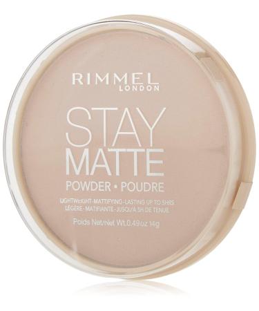 RIMMEL LONDON Stay Matte Long Lasting Pressed Powder Natural