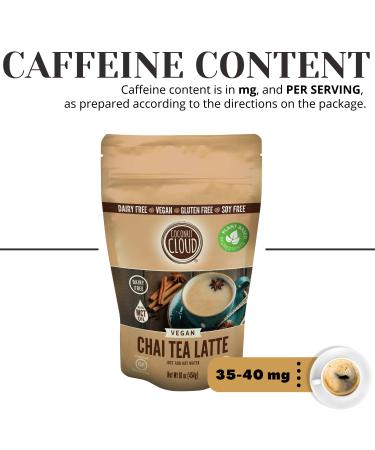 Coconut Cloud Vegan Spiced Chai Tea Latte 16 oz - Dairy Free, Gluten Free, Soy Free | Creamy & Delicious Colorado-Made Alternative - Buy Online on GoSupps.com