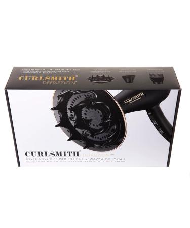 CURLSMITH Defrizzion Hair Dryer for Curly Hair | Extra Large Diffuser Reduces Frizz 3 Speeds & 4 Heat Settings - Shop Internationally - Buy Online on GoSupps.com