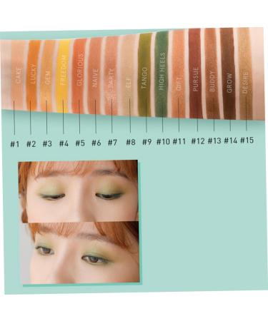 VINTORKY 1pc 15 Cosmetic Pallet Compact Palette Glitter Eye - Buy Online on GoSupps.com