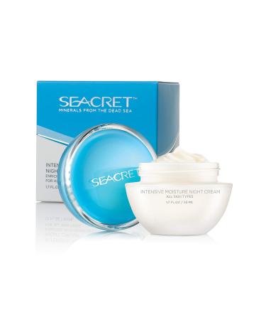 Buy SEACRET Night Cream - Intensive Face Moisturizer with Vitamin E & A | Dead Sea Minerals - 1.7 Fl Oz - International Shipping Available - Buy Online on GoSupps.com
