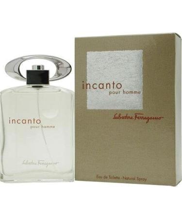 Incanto By Salvatore Ferragamo For Men. Eau De Toilette Spray 1.7 oz