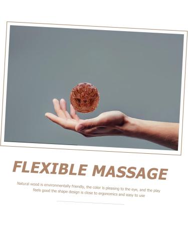 Fomiyes Wooden Massage Globe Balls - Hand Roller for Muscle Relief & Anti-Snoring Fitness Device | International Shipping Available - Buy Online on GoSupps.com