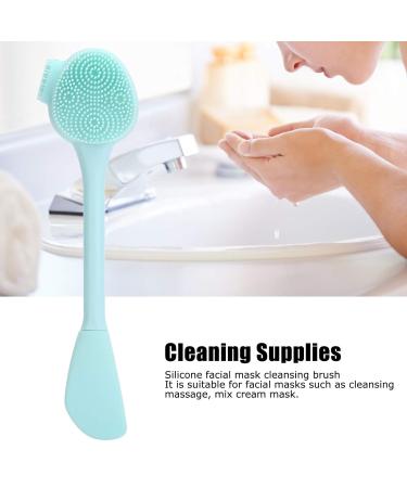 Raguso Manual Silicone Face Scrubber & Facial Cleansing Brush - Eco-Friendly Green Makeup Cleaning Tool - Buy Online on GoSupps.com