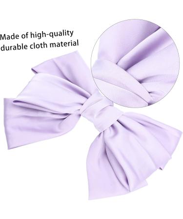 Angoily Bow Hairpin Back of Head D568 Purple Fabric (cotton) Grace - Buy Online on GoSupps.com