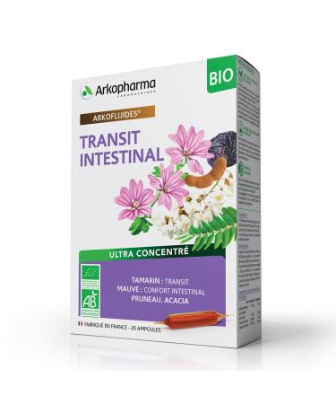 Arkopharma Arkofluides Intestinal Transit Organic 20 Phials