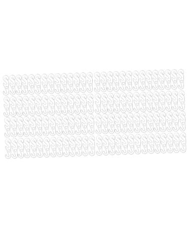 Minkissy 300 STK anti-slip hooks for mask MA SK hearing protection mask ear handles Face extension hook hooks for earring earmask hooks earcorn earrings earrifier white connect