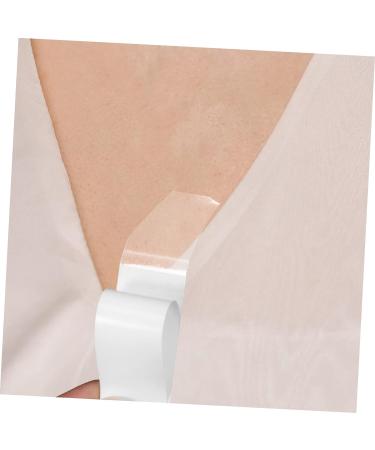 BIUDECO Fashion Clothing Tape 300 Sheets Anti-Light Stickers Non- Double Sided Tape White Transparent Stickers Bra Tape Whitex5pcs 8.5x1.2cmx5pcs - Buy Online on GoSupps.com