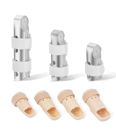 Finger Splint, Sopito 7PCS Finger Support Brace Finger Stabilizer for Broken Fingers Straightening Arthritis Knuckle Immobilization