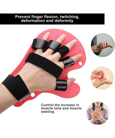 Buy Finger Orthotics & Hand Splint - Left Right Spasm Extension Board Finger Separator Gloves for Men & Women - Buy Online on GoSupps.com
