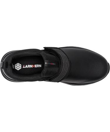 LARNMERN Non Slip Work Shoes for Men - Waterproof Kitchen Chef Shoes - Slip Resistant Restaurant Sneakers - Size 11 Black - Buy Online on GoSupps.com
