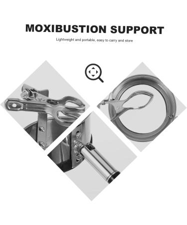 Gleavi Moxibustion Klammer & MOXA Stick Support Frame | Rustproof Steel Fire Extinguisher for Home Use | Enhance Your Wellness with Moxa-King Tools in Earth Colors - Buy Online on GoSupps.com