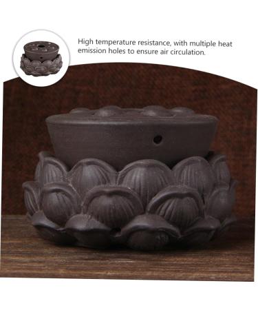 Tovinanna Lotus Moxibustion Massage Tool - Moxa Cone Holder & Warmetank for Home Care - Effective Moxibustion Device in Purple - Buy Online on GoSupps.com