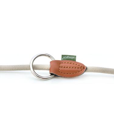 Leitengr n Adjustable Dog Leash for Small Dogs | 3M Long 0.8cm Wide | Lightweight Devon Model | 2 Carabiners | Sand Beige - Buy Online on GoSupps.com
