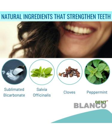Fluoride-Free Powder Toothpaste - 2 Bags & 2 Jars for Natural Teeth Whitening & Healthy Gums - International Shipping - Buy Online on GoSupps.com
