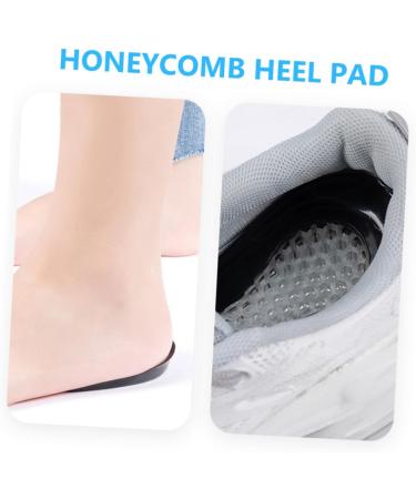 NOLITOY Cellular Heel Pads - 2 Pairs Gel Insoles for Foot Care Bone Spurs & Height Increase - Breathable Anti-Wear Soft Cushions - Buy Online on GoSupps.com