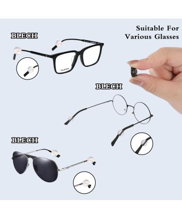 Curded 12 Pair Anti-Slip Glasses Ear Pads & Hooks - Silicone Comfort Covers for Glasses - Stop Slipping & Enhance Fit - Buy Online on GoSupps.com