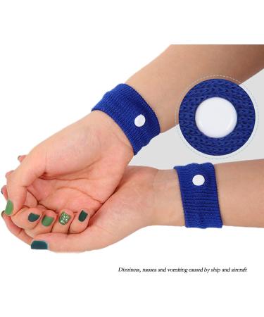 Kattst 6Pairs Motion Sickness Wristbands - Anti Nausea Bracelet for Car, Boat, Plane - Travel Relief - Buy Online on GoSupps.com