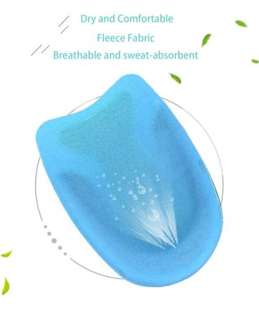 4 Pairs of Heel Spur Inserts & Cushions | Orthopedic Gel Insoles for Plantar Fasciitis Relief - International Shipping Available - Buy Online on GoSupps.com