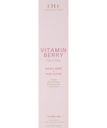 Shop FarmHouse Fresh Vitamin Berry Facial Tonic - 3.5 Fl Oz | Natural Skincare & International Shipping - Buy Online on GoSupps.com