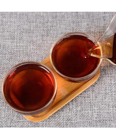 HQZM Yunnan Banzhang Mellow Flavor Puer Mature Tea 357g Mature Fragrance Puerh Black Tea - Buy Online on GoSupps.com