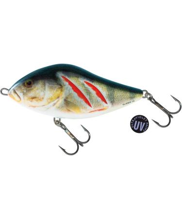 Salmo Wobbler Slider 10cm 36g - Floating Fishing Lure - Wounded Real Grey Shiner - International Shipping Available - Buy Online on GoSupps.com