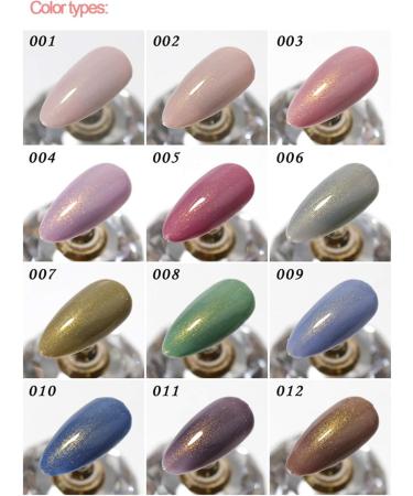 Ranvi Nail Polish Set Quicksand Gold Nail Polish for Family Party Professional Nail Salon (6 Boxes of Nail Polish 2 Brushes) Style 1 Nail polish 1 - Buy Online on GoSupps.com