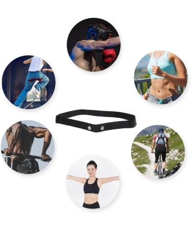 FITCENT Adjustable Elastic Band for Heart Rate Monitors | Compatible with Garmin Wahoo Polar H10 Coospo Magene Bryton LIVLOV - Buy Online on GoSupps.com