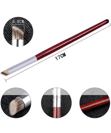 SILPECWEE 6Pcs Ombre Nail Brush Set Gel & Acrylic Nail Art Tools for Salon & DIY - Buy Online on GoSupps.com